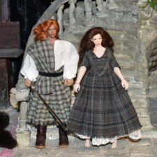 Чужестранка. Кастомизация Phicen tbleague 1/12