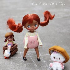 Holala Three Little Pigs Gina / Коллекционные куклы (винил) / Шопик