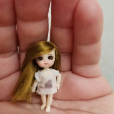 Парички для микро кукол