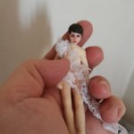 "Микро фицен" силиконовая куколка 3.75" + доп тело