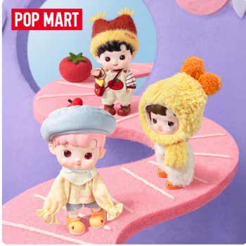 Popmart новинка, шарнирные секретки Hacipupu