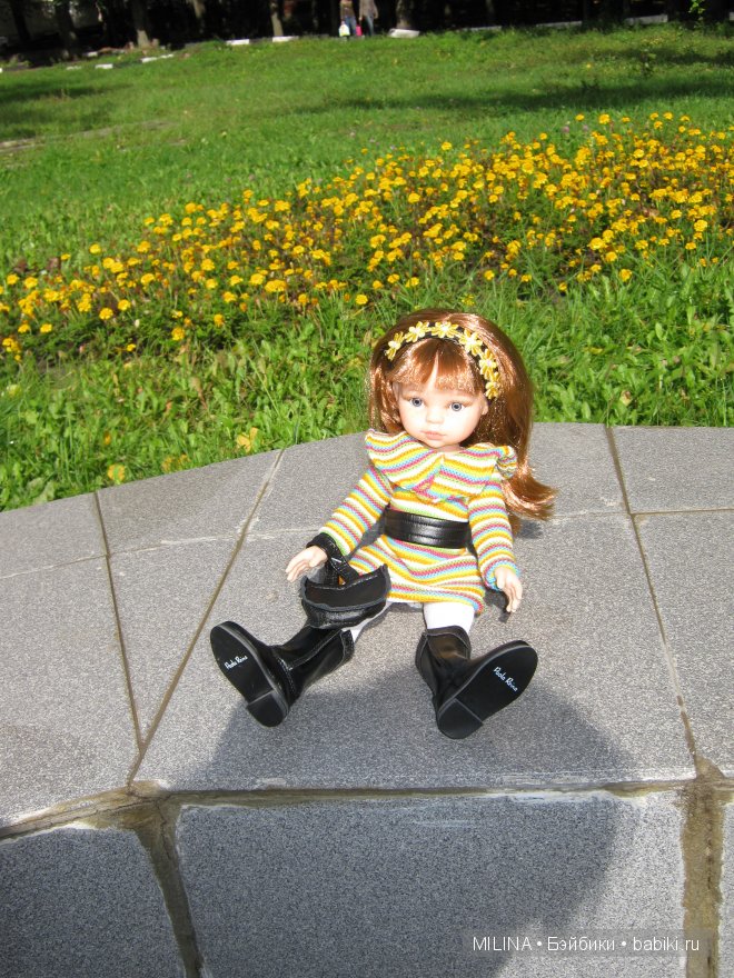 Первая прогулка с Алисой (Paola Reina) | Бэйбики Первая прогулка с Алисой (Paola Reina) (фото 4)