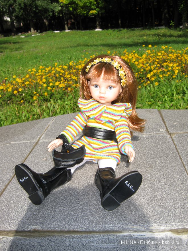 Первая прогулка с Алисой (Paola Reina) | Бэйбики Первая прогулка с Алисой (Paola Reina) (фото 3)