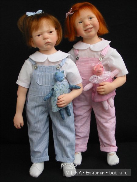 Куклы французской художницы Лоуренс Руэ (Laurence Ruet)