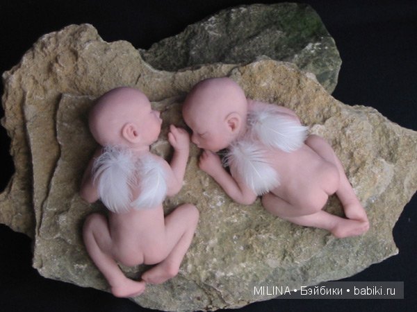 Куклы французской художницы Лоуренс Руэ (Laurence Ruet)