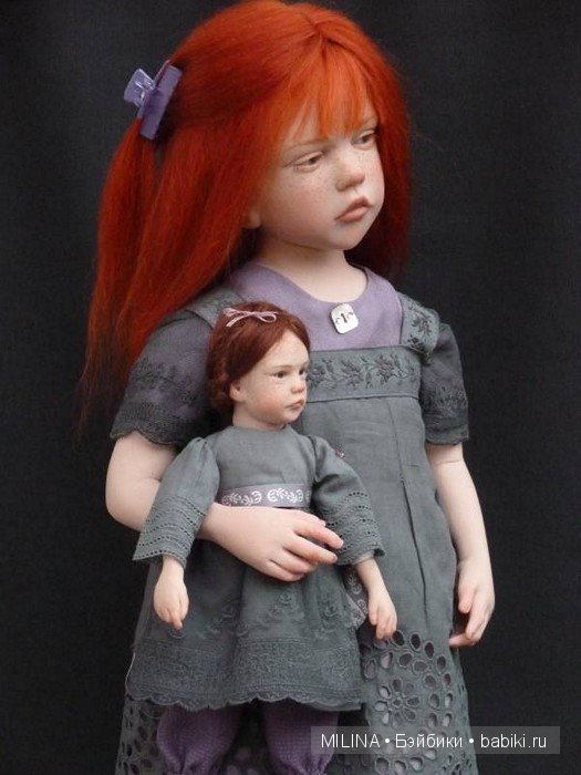Куклы французской художницы Лоуренс Руэ (Laurence Ruet) (фото 5)