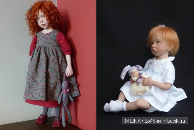 Куклы французской художницы Лоуренс Руэ (Laurence Ruet) (фото 7)