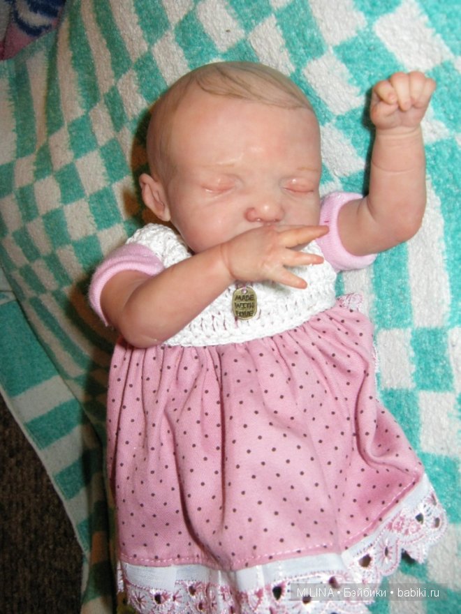 Машенька - авторская куколка Юлии Горшковой