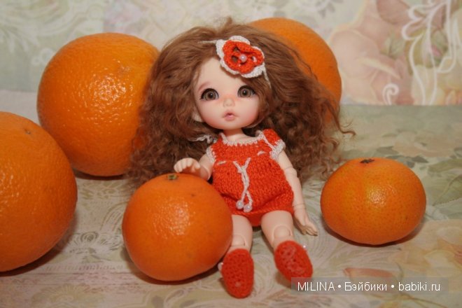Оранжевое настроение — Куклы Fairyland (ФэйриЛэнд): BJD (БЖД) (фото 3)