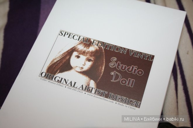 Моя нежная девочка - Дакота из студии Дианы Эффнер