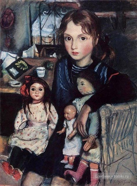 Куклы на картинах