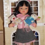 Новогодний подарок, девочка Лиу от Paola Reina