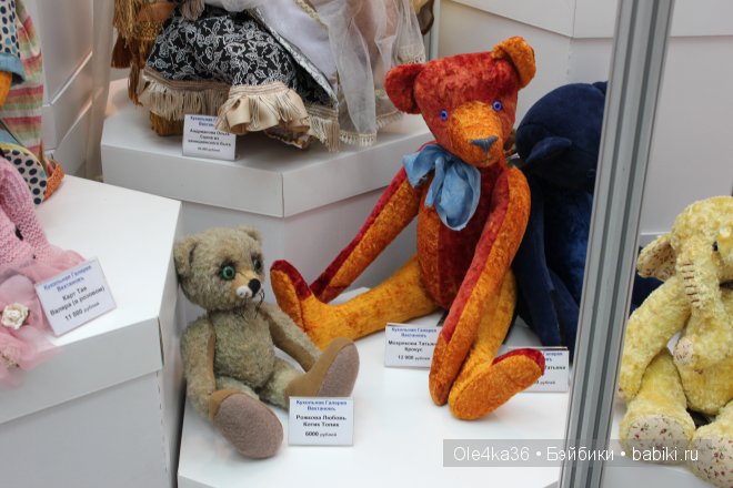 "Вернисаж кукол 2013" в Воронеже, часть 2. Про мишек Тедди и не только