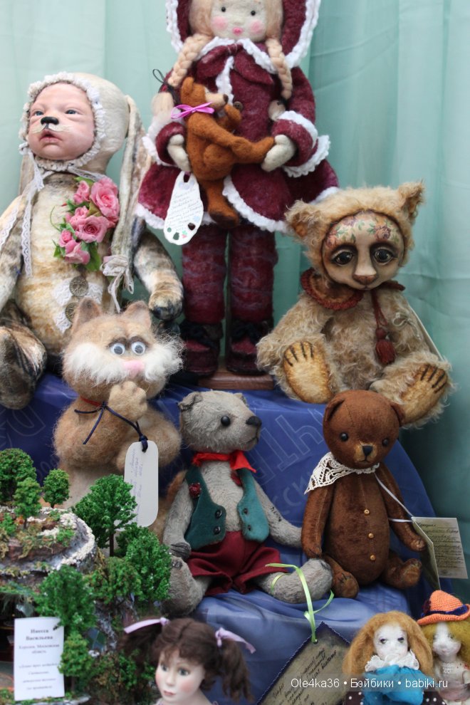 Вернисаж кукол 2013 в Воронеже, Про мишек Тедди