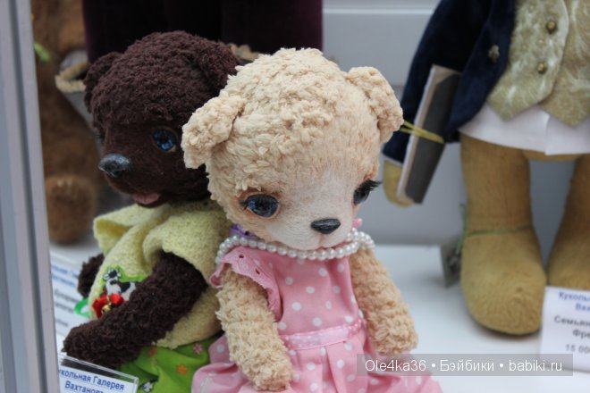 "Вернисаж кукол 2013" в Воронеже, часть 2. Про мишек Тедди и не только (фото 7)