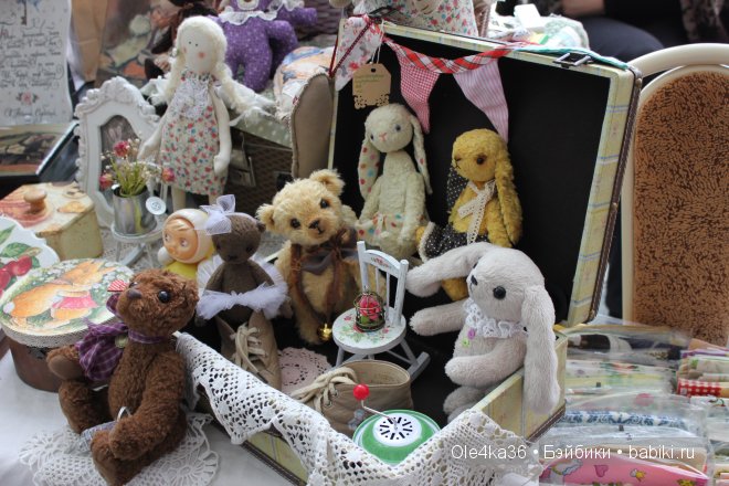 "Вернисаж кукол 2013" в Воронеже, часть 2. Про мишек Тедди и не только