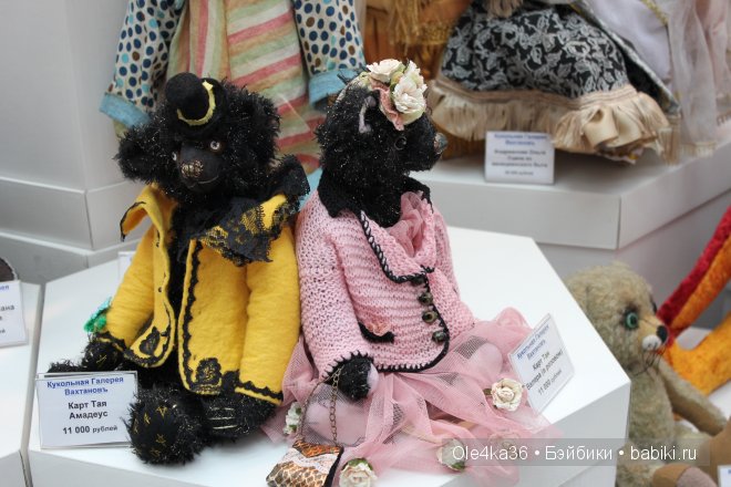 "Вернисаж кукол 2013" в Воронеже, часть 2. Про мишек Тедди и не только