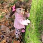 Ходит осень по дорожке... Мари и Катрина от Adora  на осенней прогулке