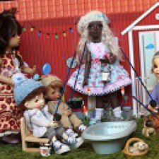 Весёлая прогулка,фантазёры Иночка и Дрюша и их друзья