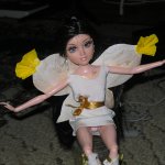 Новое зелёное платье Юляшки