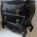 Юлькина кукломебель - комод, зеркало и подставка для кашпо