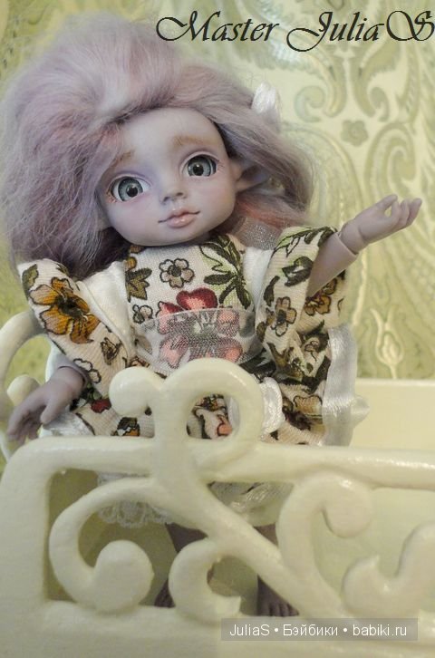 Юлькина кукломебель. Новый старый кроватный комплекс "Чудо прорезное. Евгенка" (фото 5)