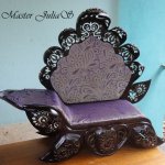 Юлькина кукломебель с выставки. "Лотос" 1:3