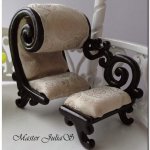 Юлькина кукломебель особенная - 2 кресла для Doll Chateau Ada