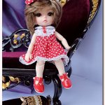 Кукломебель от Master JuliaS, оттоманка "Роскошь" 1:4