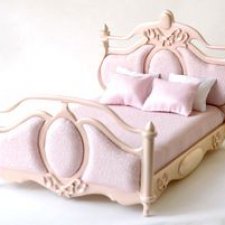 Зефирная кровать 1:6