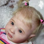Еще одна Ровашечка очаровашечка. Кукла реборн Танюшка Наталии Костиной