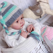 Анастасия, молд Хлоя, Натали Блик, куклы реборн Наталии Костиной