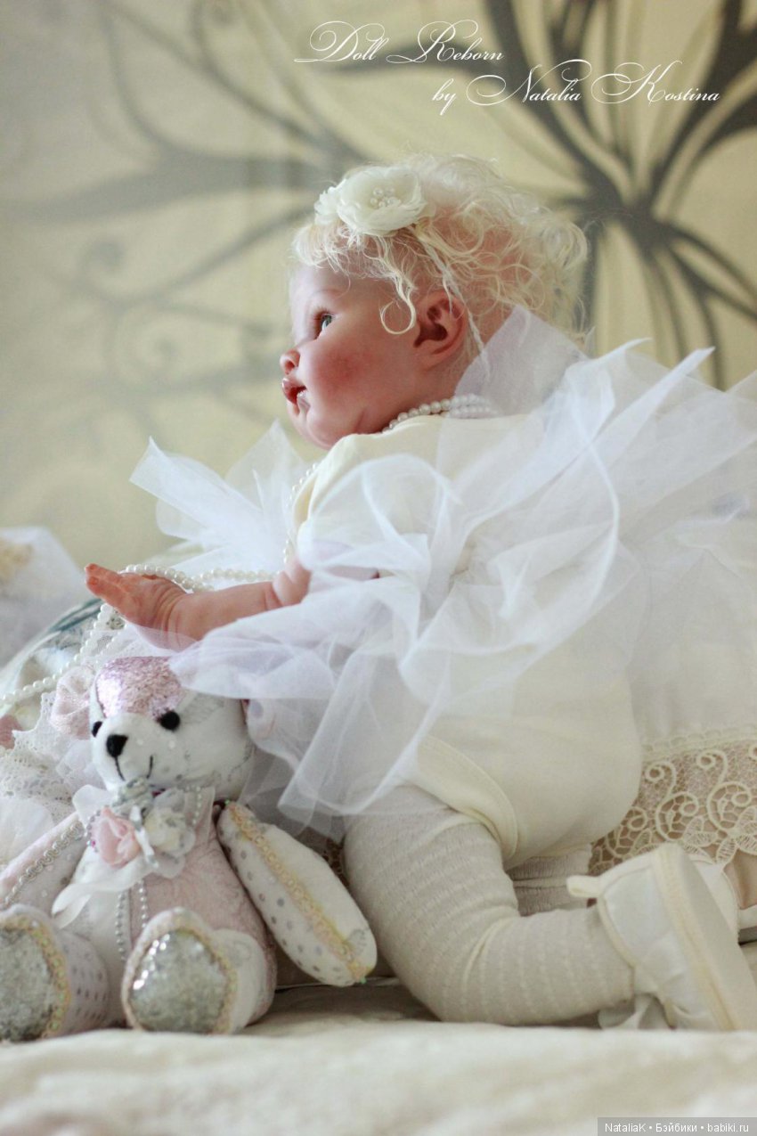 Детка реборн Полинка, молд Poppet, by Adrie Stoetе. Куклы реборн Наталии Костиной (фото 10)