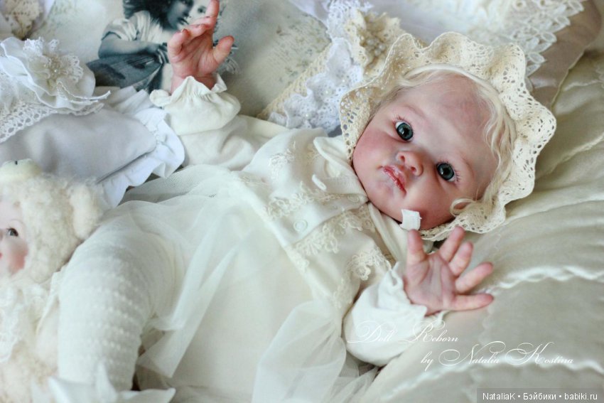 Детка реборн Полинка, молд Poppet, by Adrie Stoetе. Куклы реборн Наталии Костиной