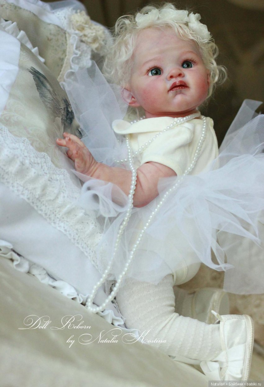Детка реборн Полинка, молд Poppet, by Adrie Stoetе. Куклы реборн Наталии Костиной