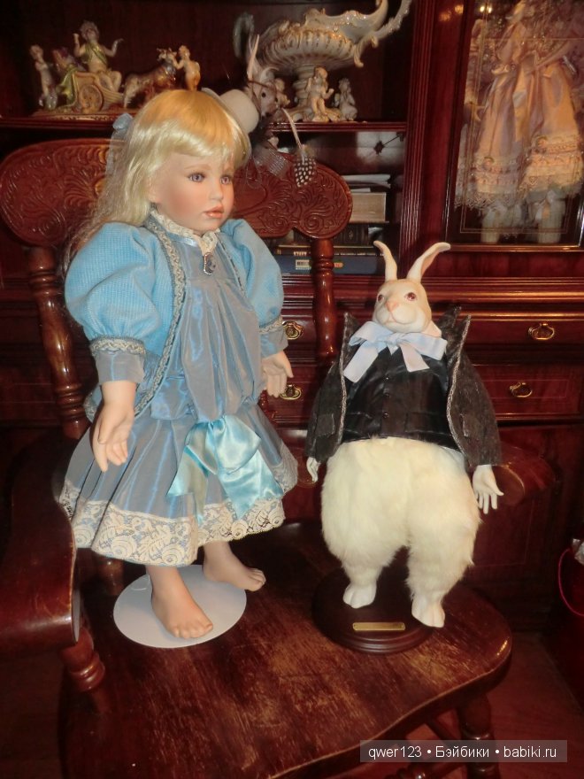 Белый кролик для Алисы — Коллекционные куклы разных авторов (Разное): редкие бренды (фото 6)