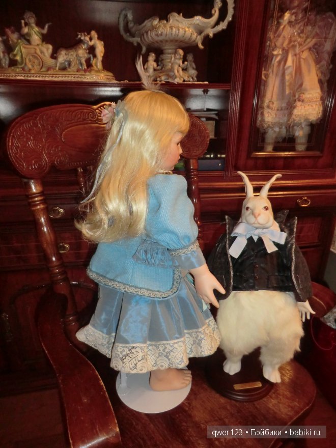 Белый кролик для Алисы — Коллекционные куклы разных авторов (Разное): редкие бренды (фото 7)