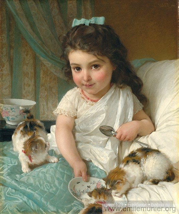 Милые Дети и животные в классической живописи