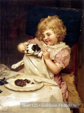 Милые Дети и животные в классической живописи (фото 6)