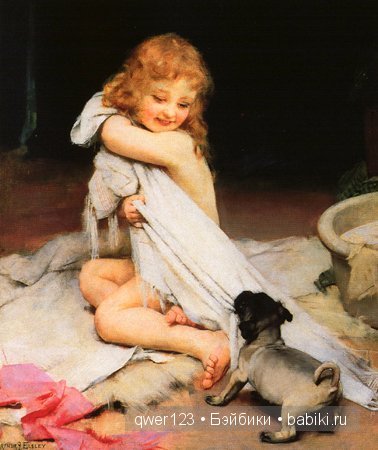 Милые Дети и животные в классической живописи
