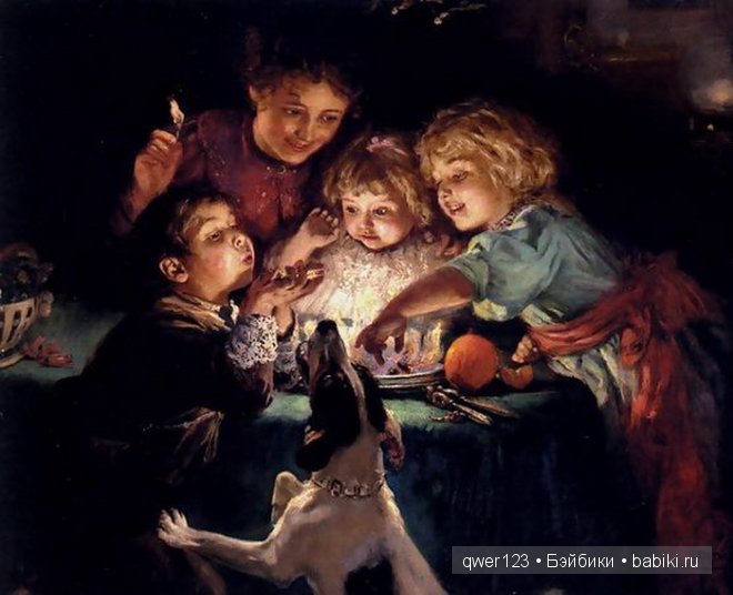 Милые Дети и животные в классической живописи