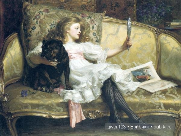 Милые Дети и животные в классической живописи