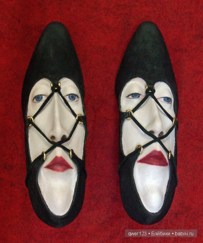 Скульптуры из обуви от Гвен Мерфи (Gwen Murphy)