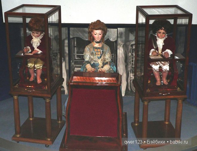 Куклы-автоматы семьи Jaquet-Droz