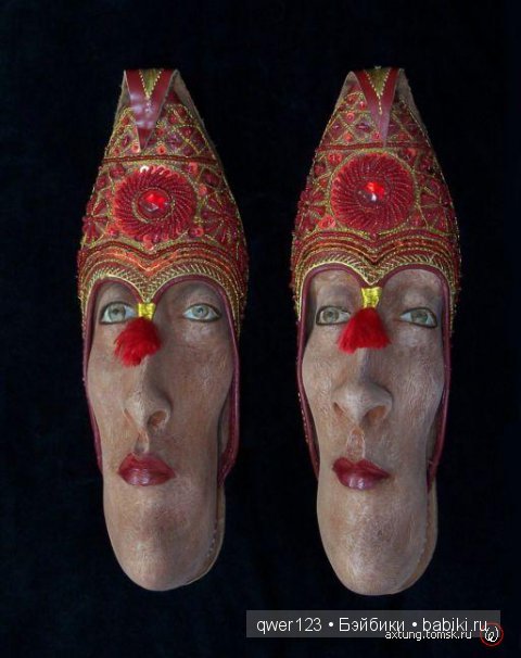 Скульптуры из обуви от Гвен Мерфи (Gwen Murphy)