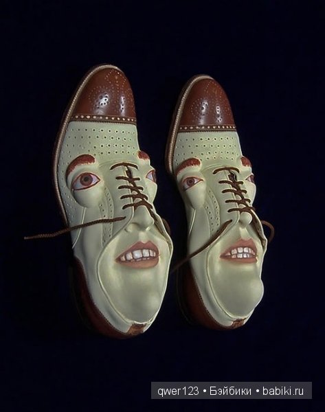 Скульптуры из обуви от Гвен Мерфи (Gwen Murphy)