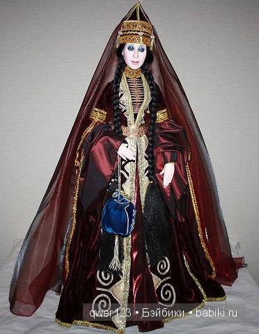 Авторские куклы Дзиовой Земфиры