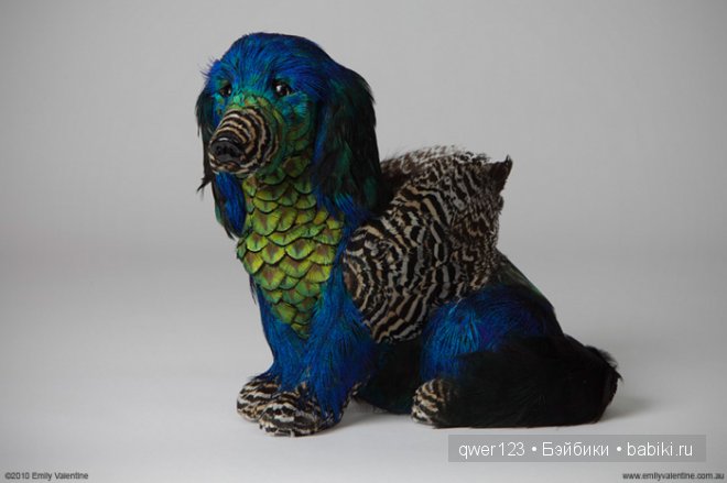 Крылатые собачки австралийской художницы Эмили Валентайн (Emily Valentine) (фото 6)