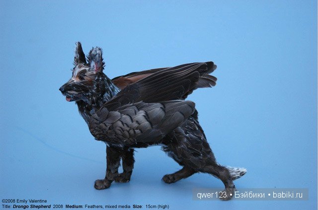 Крылатые собачки австралийской художницы Эмили Валентайн (Emily Valentine) (фото 4)