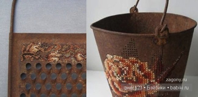 Вышивка по металлу от художницы Северии Инсираускайте – Криауневисиене (Severija Incirauskaite – Kriauneviciene)